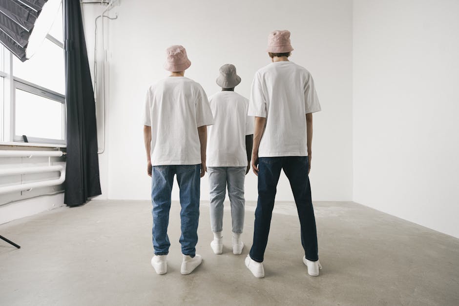 Diverse group of people meditating together in a bright, modern studio